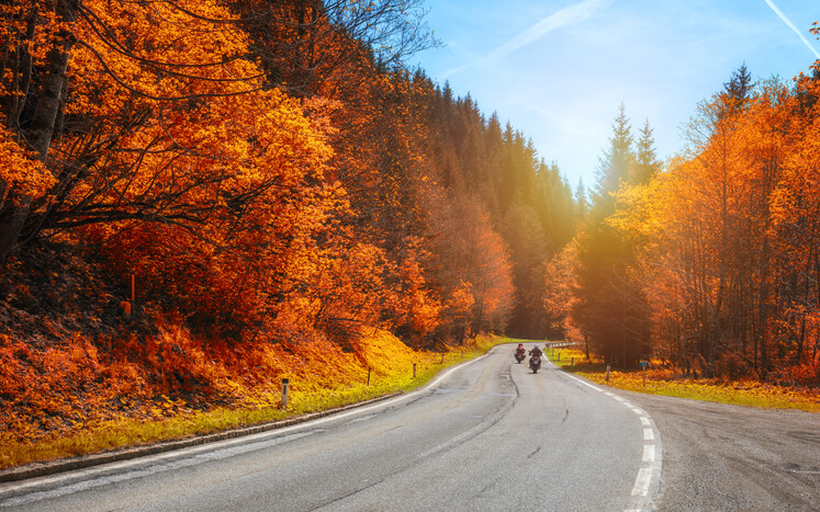 Fall riding tips prevent utah motorcycle accidents