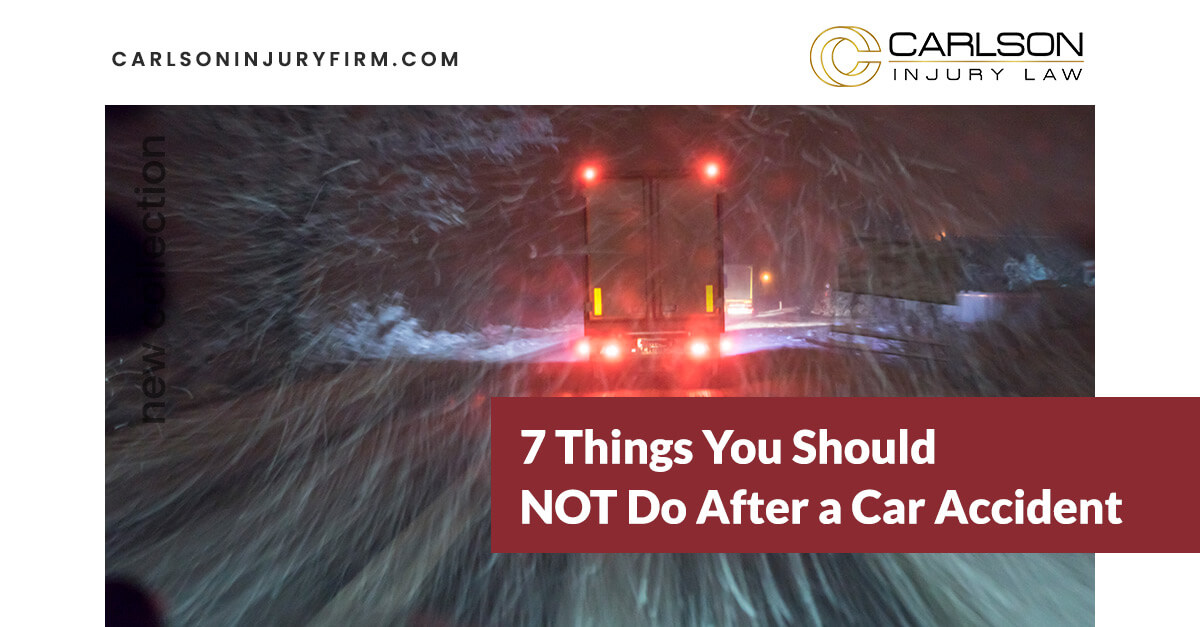 Featured image for “Car Accident Lawyers: 7 Things You Should NOT Do After a Car Accident”