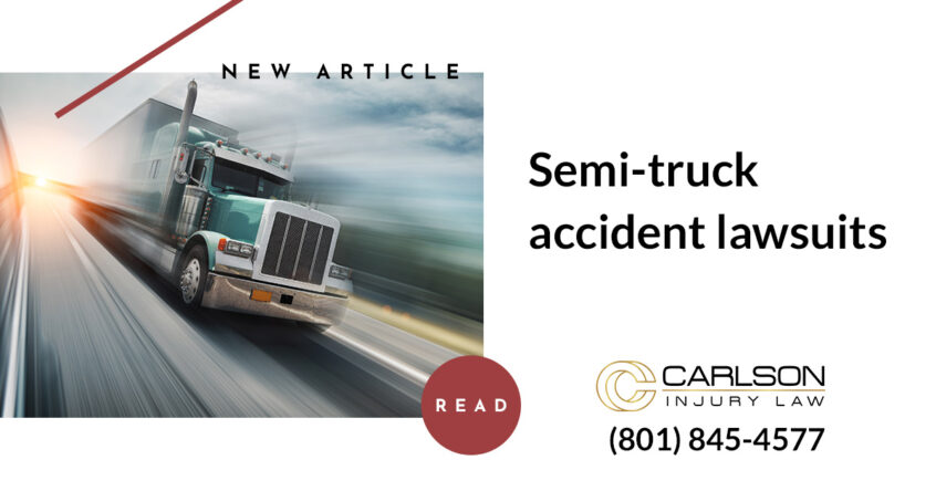 semi truck accident lawsuit