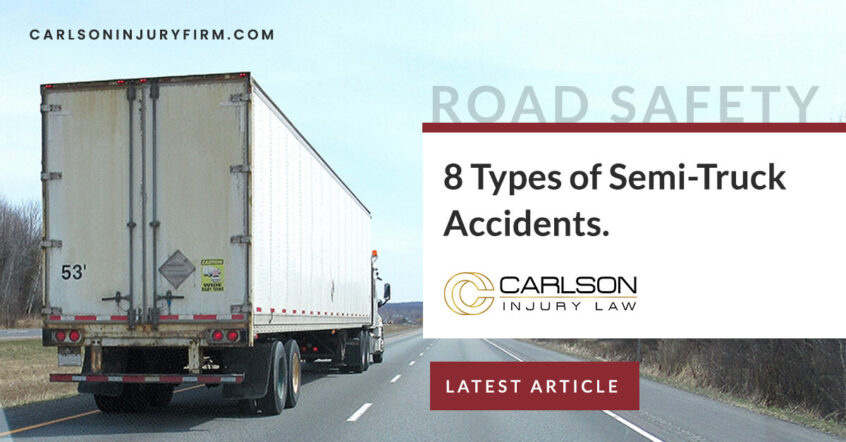8 types of semi truck accidents