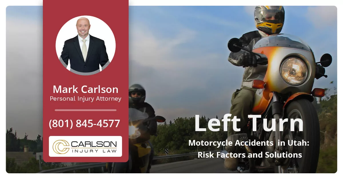 Featured image for “Left Turn Motorcycle Accidents in Utah: Risk Factors and Solutions”