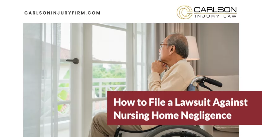 Senior man in nursing home. how to file a nursing home negligence lawsuit in Utah